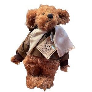 Boyds Bears Ace Q. Dooright 12" Mohair Bear 20th Anniversary Retired Collectible